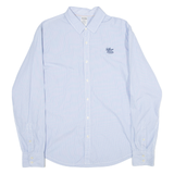 TOMMY HILFIGER Mens Shirt Blue Striped Long Sleeve XL