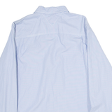 TOMMY HILFIGER Mens Shirt Blue Striped Long Sleeve XL