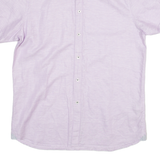 TED BAKER Mens Plain Shirt Purple L