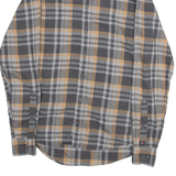 TOMMY HILFIGER Slim Fit Mens Shirt Brown Check Long Sleeve S