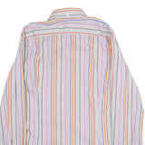 TED BAKER Mens Shirt Pink Striped Long Sleeve M