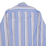 TED BAKER Mens Shirt Blue Striped Long Sleeve L
