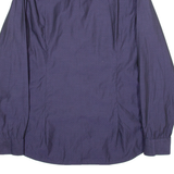 TED BAKER Mens Plain Shirt Purple Long Sleeve M