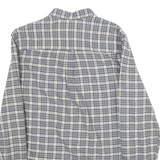 LYLE & SCOTT Mens Shirt Grey Check Long Sleeve S
