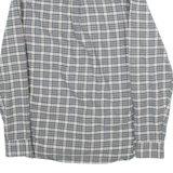LYLE & SCOTT Mens Shirt Grey Check Long Sleeve S