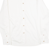 TED BAKER Mens Plain Shirt White Long Sleeve M