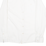 TED BAKER Mens Plain Shirt White Long Sleeve M