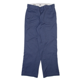 DICKIES 874 Workwear Mens Trousers Blue Regular Straight W32 L28