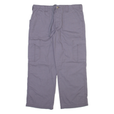 CARHARTT Carpenter Womens Trousers Grey Regular Straight W34 L27