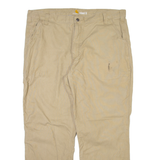 CARHARTT Mens Trousers Beige Relaxed Straight W42 L30