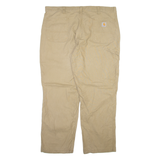 CARHARTT Mens Trousers Beige Relaxed Straight W42 L30