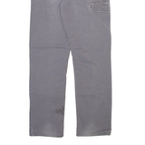 CARHARTT Mens Corduroy Trousers Grey Relaxed Straight W32 L32