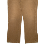 POLO RALPH LAUREN Mens Corduroy Trousers Brown Regular Straight W38 L30