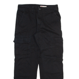 WRANGLER Cargo Mens Trousers Blue Relaxed Straight W30 L30
