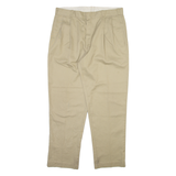 DICKIES Mens Trousers Beige Relaxed Tapered W34 L30