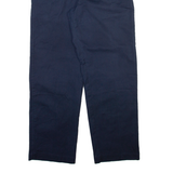 DICKIES Mens Trousers Blue Regular Straight W34 L32