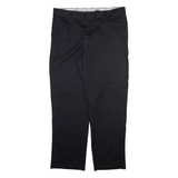 DICKIES 874 Workwear Mens Trousers Black Regular Straight W42 L32