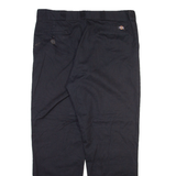 DICKIES 874 Workwear Mens Trousers Black Regular Straight W42 L32