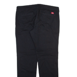 DICKIES Womens Trousers Black Slim Skinny W36 L31
