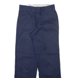 DICKIES 874 Workwear Mens Trousers Blue Regular Straight W28 L29