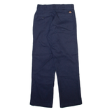 DICKIES 874 Workwear Mens Trousers Blue Regular Straight W28 L29