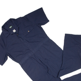KEY Workwear Mens Boiler Suit Blue Relaxed L W42 L30