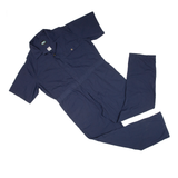 KEY Workwear Mens Boiler Suit Blue Relaxed L W42 L30