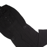 MICHAEL KORS Womens Jumpsuit Black Polka Dot Wide-Leg S