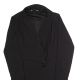 STRADIVARIUS Womens Playsuit Black Straight M