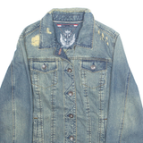 TOMMY HILFIGER Womens Denim Jacket Blue XL