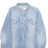 LEVI'S Womens Denim Jacket Blue M