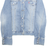 LEVI'S Womens Denim Jacket Blue M