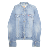 LEVI'S Womens Denim Jacket Blue M