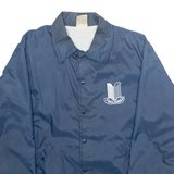 USA Mens Track Jacket Blue Nylon USA L