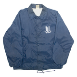 USA Mens Track Jacket Blue Nylon USA L