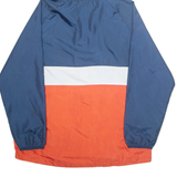 RUSSELL ATHLETIC Mens Rain Jacket Blue Nylon Hooded XL