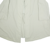 CAROLINA PEDRONI Womens Overcoat Jacket Green M