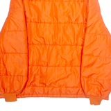 CAP N JAC Mens Puffer Jacket Orange XL