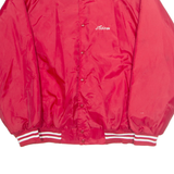 HARTWELL Mens Varsity Jacket Red USA XL