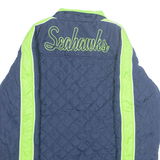 NFL Womens Quilted Jacket Blue USA L