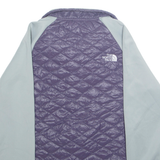 THE NORTH FACE Womens Quilted Jacket Purple Nylon L