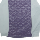 THE NORTH FACE Womens Quilted Jacket Purple Nylon L