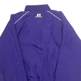 RUSSELL ATHLETIC Mens Jacket Purple Nylon M