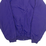 RUSSELL ATHLETIC Mens Jacket Purple Nylon M