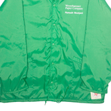 PRO FIT Mens Jacket Green Nylon USA L