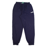 DIADORA Lined Mens Track Pants Blue Tapered M W24 L29