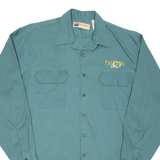 BIG MAC Packers Mens Worker Shirt Green Long Sleeve L