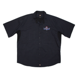 DICKIES Mens Worker Shirt Black 2XL