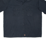 DICKIES Mens Worker Shirt Black 2XL