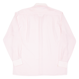 Womens Plain Shirt Pink Long Sleeve M